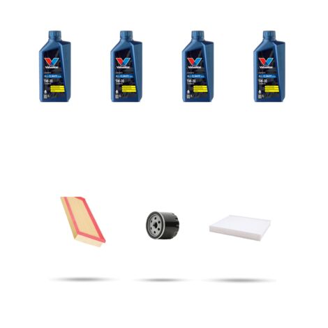 Kit tagliando 3 FILTRI e 4L OLIO compatibile con Toyota C-HR II 1.8 VVTI 103KW Dal 2023 (1/5)