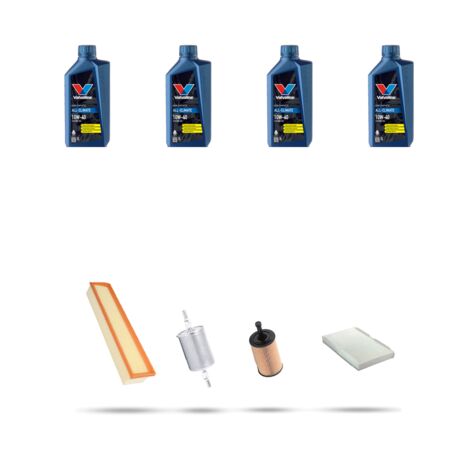 Kit tagliando 4 FILTRI e 4L OLIO compatibile con Citroen C3 1.1 44kw dal 2001 al 2009 (1/5)