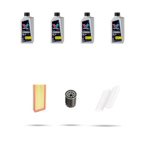 Kit tagliando 3 FILTRI e 4L OLIO compatibile con Peugeot Rifter (K9) 1.2 THP 81kw Dal 2018 (1/5)