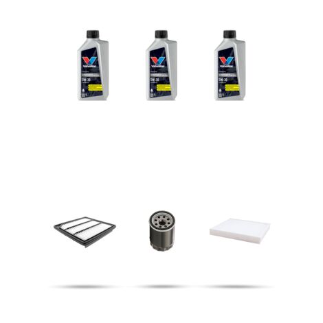Kit tagliando 3 FILTRI e 3L OLIO compatibile con Kia Picanto III (JA) 1.0 49kw dal 2017 (1/5)