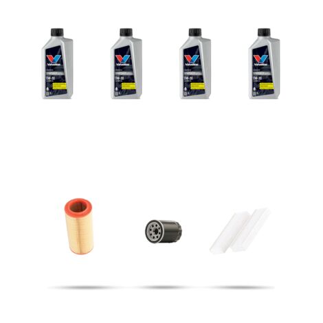 Kit tagliando 3 FILTRI e 4L OLIO compatibile con Honda FR-V 2.0 110kw dal 2005 (1/5)