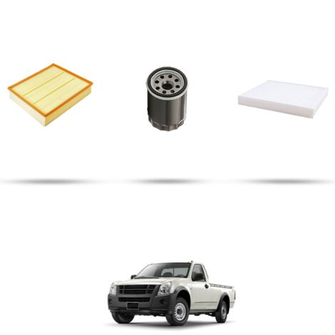 Kit tagliando 3 filtri compatibile con Isuzu D-Max 2.5 D 74kw dal 2002 (1/4)
