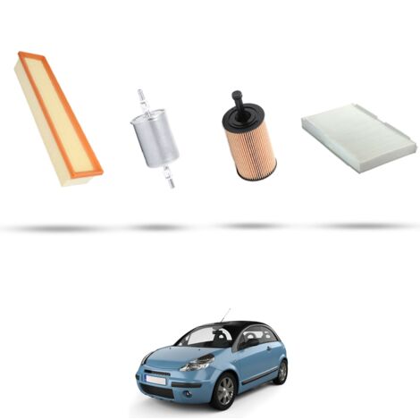 Kit tagliando 4 filtri compatibile con Citroen C3 Pluriel 1.6 16v 80kw dal 2003 (1/5)
