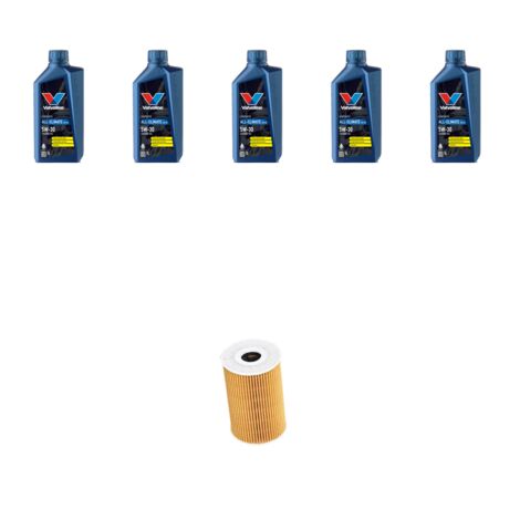 Kit filtro olio e 5L compatibile con Vw Golf VI (5K15,5J5,5M1,517,521) 1.6 TDI 77kw Dal 2009 (1/3)