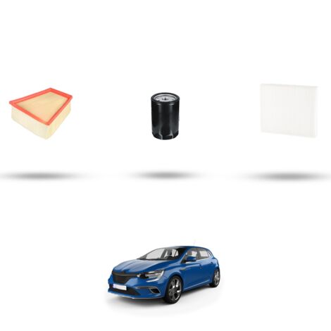 Kit tagliando 3 filtri compatibile con Renault Megane IV 1.6 DCI 151kw dal 2017 (1/4)