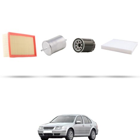 Kit tagliando 4 filtri compatibile con Vw Bora 2.0 85kw dal 1998 (1/5)
