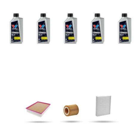 Kit tagliando 3 FILTRI e 5L OLIO compatibile con Bmw serie 2 (F23) 220i 135kw dal 2014 (1/4)