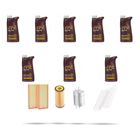 Kit tagliando 4 FILTRI e 8L OLIO compatibile con Mercedes Classe S (W220) 280 150kw Dal 1998 (1/5)