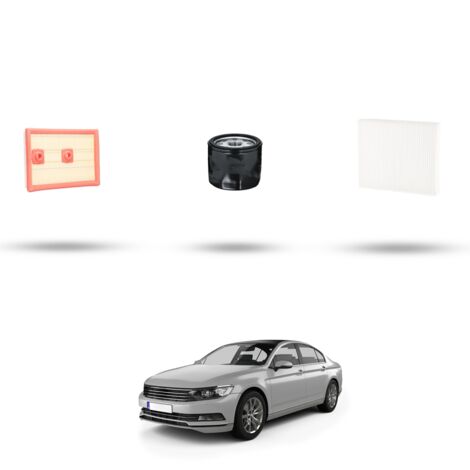 Kit tagliando 3 filtri compatibile con VW Passat (3g2,3G5) 1.4 TSI 110kw Dal 2014 (1/4)