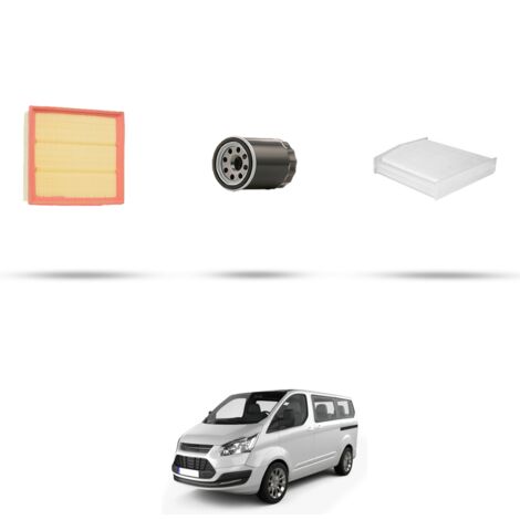 Kit tagliando 3 filtri compatibile con Ford Tourneo Custom 2.0 EcoBlue 100kw dal 2023 (1/4)