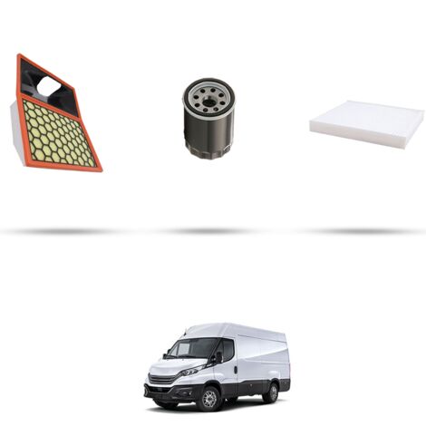 Kit tagliando 3 filtri compatibile con Iveco Daily VI 60C 18 3.0 180 129KW dal 2019 (1/4)
