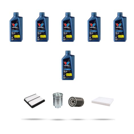 Kit tagliando 4 FILTRI e 6L OLIO compatibile con Citroen C4 Aircross 1.8 hdi 150 AWC 110kw dal 2012 (1/5)