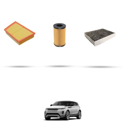 Kit tagliando 3 filtri compatibile con Land Rover Evoque (L551) 2.0 132kw dal 2018 (1/4)