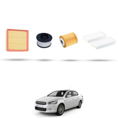 Kit tagliando 4 filtri compatibile con Citroen C-Elysee 1.5 hdi 75kw dal 2018 (1/5)