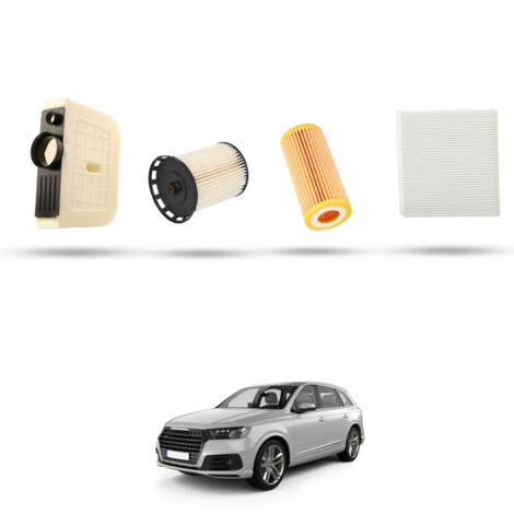 Kit Tagliando 4 filtri compatibile con Audi Q7 (4M) 3.0 tdi quattro 190kw dal 2015 (1/5)