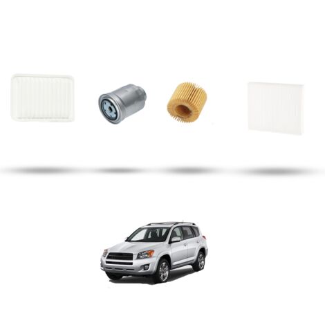 Kit tagliando 3 filtri compatibile con Toyota Rav IV 2.0 D4-D 91kw Dal 2012 (1/5)