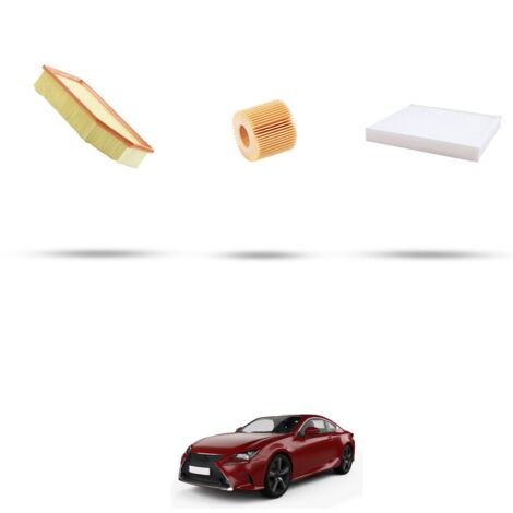 Kit tagliando 3 filtri compatibile con Lexus RC 200T 180kw dal 2015 (1/4)