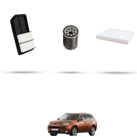 Kit tagliando 3 filtri compatibile con Mitsubishi Outlander III 2.0 Hybrid 147kw dal 2013 (1/4)