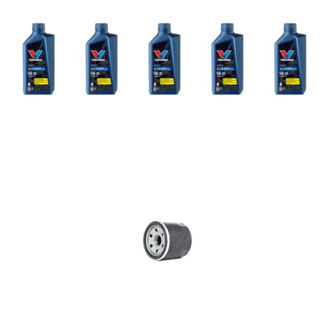 Kit filtro olio e 5L compatibile con Mazda 6 (GG,GY) 2.0 CD 105kw dal 2005 al 2007 (1/3)