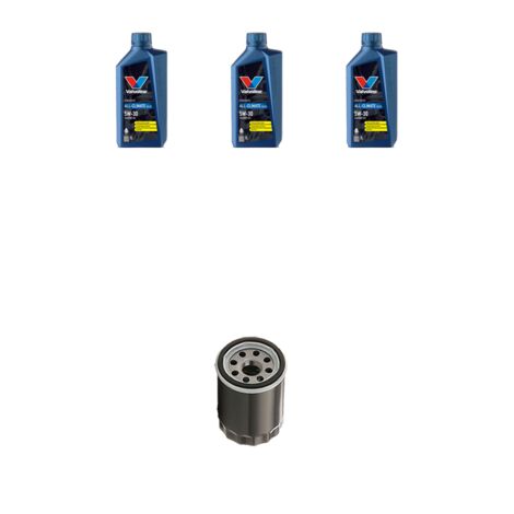 Kit filtro olio e 3L compatibile con Toyota Aygo 1.0 50kw Dal 2005