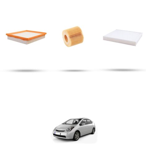 Kit tagliando 3 filtri compatibile con Toyota Prius 1.8 Hybrid 100kw dal 2011 (1/4)