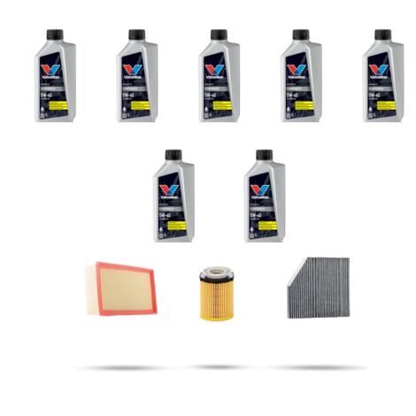 Kit tagliando 3 FILTRI e 7L OLIO compatibile con Mercedes Classe E (W213,S213,A213) E200 135kw Dal 2016 (1/5)
