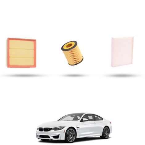 Kit Tagliando 3 filtri compatibile con BMW Serie 4 (F32, F33, F36, F82) 420ix 135kw dal 2013 (1/4)
