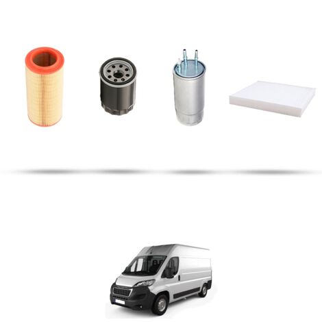 Kit tagliando 4 filtri compatibile con Peugeot Boxer III 3.0 HDI FAP 130kw dal 2011 (1/5)
