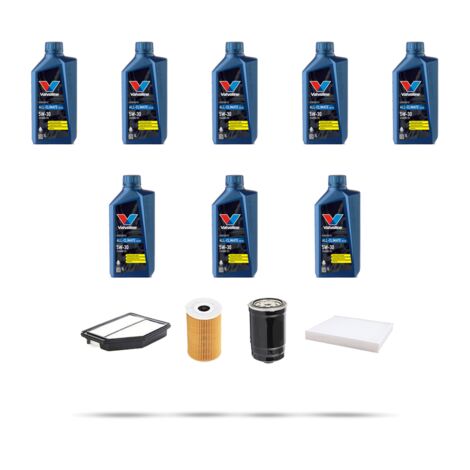 Kit tagliando 4 FILTRI e 8L OLIO compatibile con Kia Sportage III (SL) 2.0 CRDI 100KW 2010 (1/5)