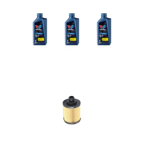 Kit filtro olio e 3L compatibile con Lancia Musa 1.3 Mjt 66kw 2004 (1/3)