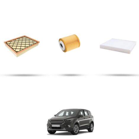Kit tagliando 3 filtri compatibile con Ford Kuga III 1.5 Ecoblue 88kw dal 2019 (1/4)