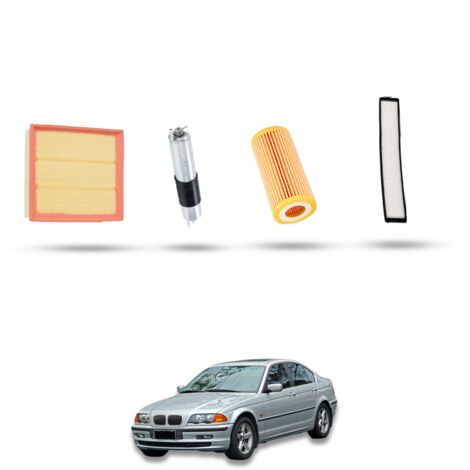 Kit Tagliando 4 filtri compatibile con BMW Serie 3 (E46) 325 ti 141kw dal 2001 (1/5)