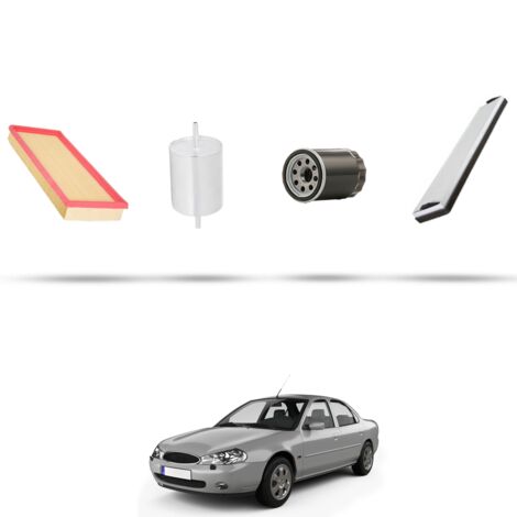 Kit tagliando 4 filtri compatibile con Ford Mondeo III 3.0 V6 150kw dal 2004 Al 2007 (1/5)
