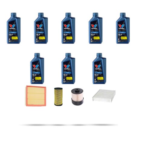 Kit tagliando 4 FILTRI e 8L OLIO compatibile con Nissan NV300 (X82) 2.0 DCI 88KW Dal 2019 (1/5)