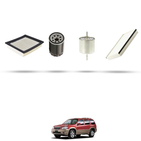 Kit tagliando 4 filtri compatibile con Mazda Tribute 3.0 v6 149kw dal 2004 (1/5)
