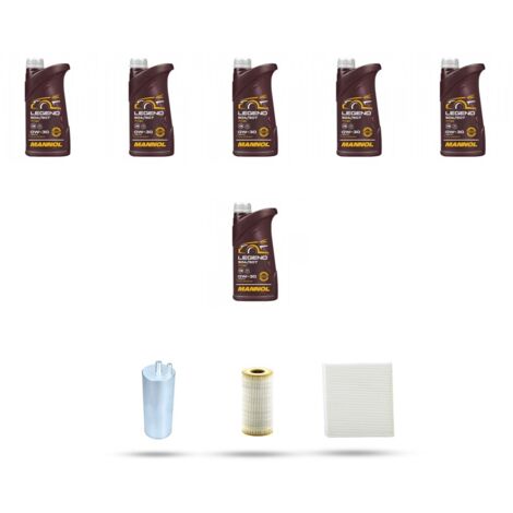 Kit tagliando 4 FILTRI e 6L OLIO compatibile con Audi A6 (C8) S6 TDI 253kw dal 2020 (1/5)
