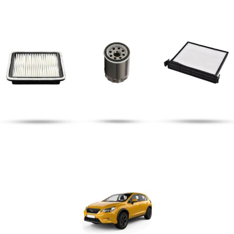 Kit tagliando 3 filtri compatibile con Subaru XV I 2.0 Hybrid 110kw dal 2014 (1/4)