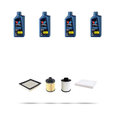 Kit tagliando 4 FILTRI e 4L OLIO compatibile con Opel Astra H ,GTC,SW 1.3 CDTI 66kw Dal 2005 (1/5)