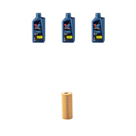 Kit filtro olio e 3L compatibile con Seat Cordoba III 1.2 12v 47kw dal 2002 (1/3)