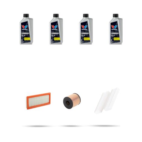 Kit tagliando 3 FILTRI e 4L OLIO compatibile con Opel Grandland X(A18) 1.6 Turbo Hybrid 221kw Dal 2019 (1/5)