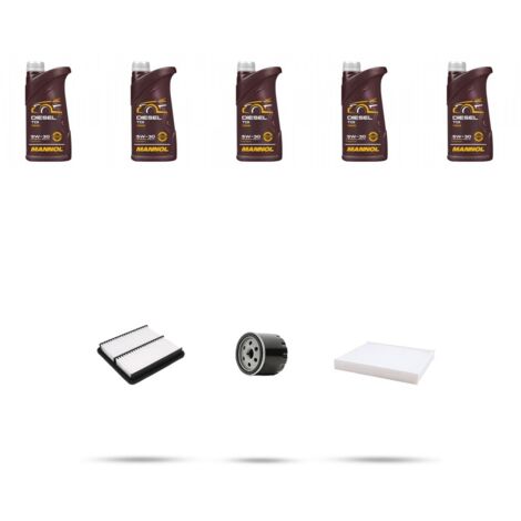 Kit tagliando 3 FILTRI e 5L OLIO compatibile con Ssangyong XLV 1.6 94kw dal 2016 (1/4)