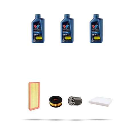 Kit tagliando 4 FILTRI e 3L OLIO compatibile con Fiat Punto II 1.2 8v GPL 44kw dal 2007 (1/5)