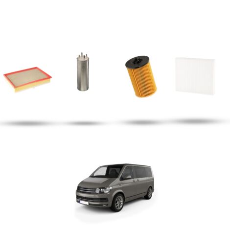 Kit tagliando 4 filtri compatibile con Vw Transporter 2.0 TDI (SF/SG) 132Kw dal 2015 (1/5)