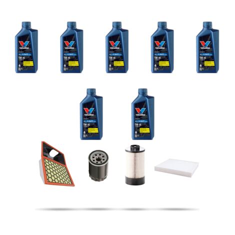 Kit tagliando 4 FILTRI e 7L OLIO compatibile con Iveco Daily VI 65C 15 3.0 HPI 107KW dal 2014 (1/5)