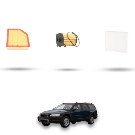Kit tagliando 3 filtri compatibile con Volvo XC70 II 2.0 T5 180kw dal 2013 (1/4)