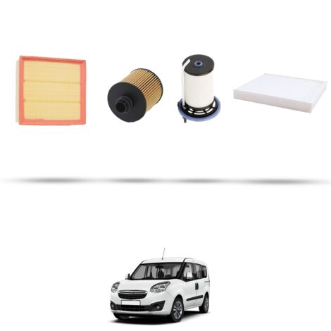 Kit tagliando 4 filtri compatibile con Opel Combo D 1.6 CDTI 74kw Dal 2012 (1/5)
