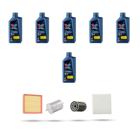 Kit tagliando 4 FILTRI e 6L OLIO compatibile con Audi ALLROAD (4BH) 2.7 TDI 184kw dal 2000 (1/5)