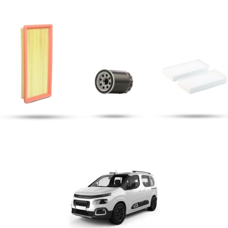 Kit tagliando 3 filtri compatibile con Citroen Berlingo III 1.2 thp 96kw dal 2018 (1/4)