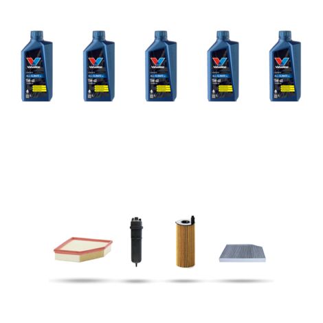 Kit tagliando 4 FILTRI e 5L OLIO compatibile con Bmw x3 (G01,F97) 25dx 155kw dal 2018 (1/5)