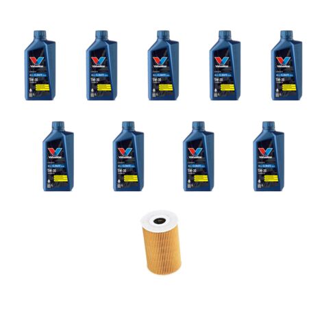 Kit filtro olio e 9L compatibile con Audi A6 (C7) 4.0 tfsi S6 331kw dal 2014 (1/3)